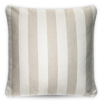 Annabelle, 5 cm stripe with White Piping