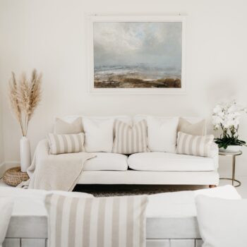 Anushka with White Piping